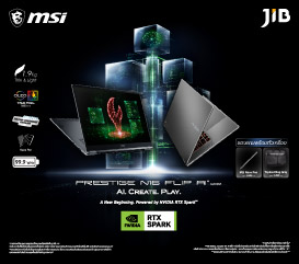 MSI PRESTIGE N16 FLIP AI+ OCT 2026