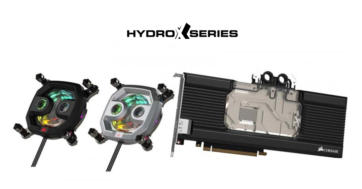 หลุดชุดน้ำ CORSAIR Hydro X Series บนร้านออนไลน์ในสวิตฯ