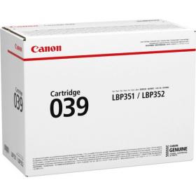 TONER (หมึกสำหรับเครื่องพิมพ์) CANON CARTRIDGE 039 (BLACK)