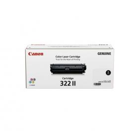 TONER (หมึกสำหรับเครื่องพิมพ์) CANON COLOR TONER CARTRIDGE 322 II BK (2653B003AA) (BLACK)