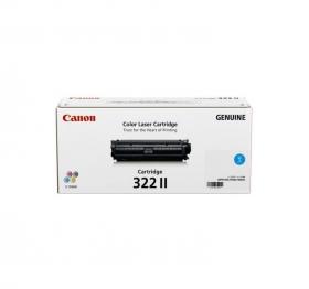 TONER (หมึกสำหรับเครื่องพิมพ์) CANON COLOR TONER CARTRIDGE 322 II C (2651B003AA) (CYAN)