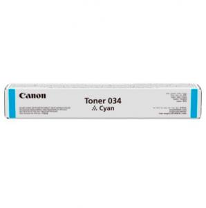 TONER (หมึกสำหรับเครื่องพิมพ์) CANON COLOUR TONER 034 C (9453B001AA) (CYAN)