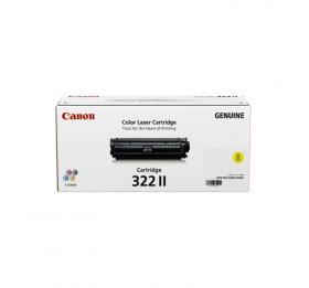 TONER (หมึกสำหรับเครื่องพิมพ์) CANON COLOR TONER CARTRIDGE 322 II Y (2647B001AA) (YELLOW)