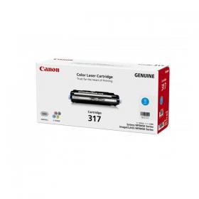 TONER (หมึกสำหรับเครื่องพิมพ์) CANON COLOR TONER CARTRIDGE 317 C (2577B003AA) (CYAN)
