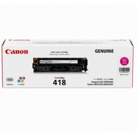 TONER (หมึกสำหรับเครื่องพิมพ์) CANON COLOUR TONER CARTRIDGE 418 M (2660B004AA) (MAGENTA)