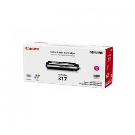 TONER (หมึกสำหรับเครื่องพิมพ์) CANON COLOR TONER CARTRIDGE 317 M (2576B003AA) (MAGENTA)