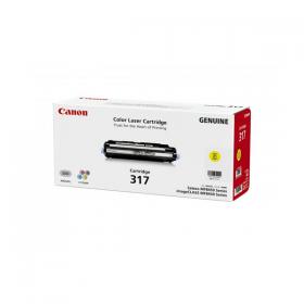 TONER (หมึกสำหรับเครื่องพิมพ์) CANON COLOR TONER CARTRIDGE 317 Y (2575B003AA) (YELLOW)