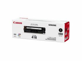 TONER (หมึกสำหรับเครื่องพิมพ์) CANON COLOUR TONER CARTRIDGE 418 BK (2662B007AA) (BLACK)