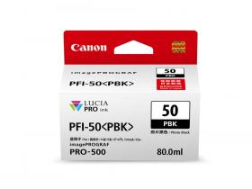 INK (หมึกสำหรับเครื่องพิมพ์) CANON PFI-50 PBK