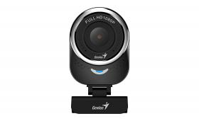 WEBCAM (เว็บแคม) GENIUS QCAM 6000 FULL HIGH DEFINITION 1080P (BLACK)