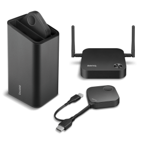 WIRELESS PRESENTATION DEVICE (ชุดอุปกรณ์การนำเสนอแบบไร้สาย) BENQ INSTASHOW  WDC10 (BLACK)