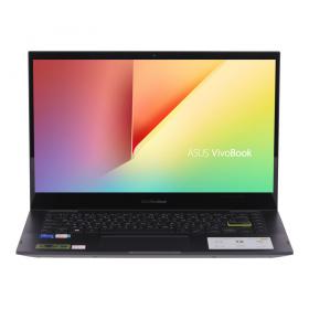 NOTEBOOK 2 IN 1 (โน้ตบุ๊คแบบฝาพับ 360 องศา) ASUS VIVOBOOK FLIP 14 TP470EA-EC101TS (INDIE BLACK)