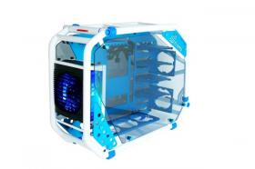 CASE (เคส)  IN WIN D-FRAME 2.0 (with 1065W PSU) - BLUE/WHITE