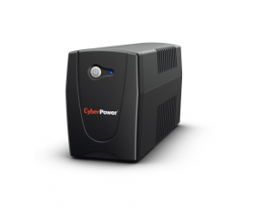 UPS (เครื่องสำรองไฟฟ้า) CYBER POWER VALUE600E 600VA/360WATT (BLACK)