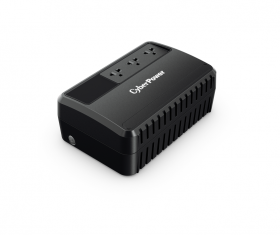 UPS (เครื่องสำรองไฟฟ้า) CYBER POWER BU600E 600VA/360WATT (BLACK)