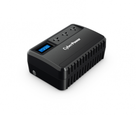 UPS (เครื่องสำรองไฟฟ้า) CYBER POWER BU1000ELCD 1000VA/630WATT WITH LCD (BLACK)