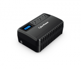 UPS (เครื่องสำรองไฟฟ้า) CYBER POWER BU800ELCD 800VA/480WATT WITH LCD (BLACK)