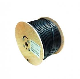 LAN CABLE (สายแลน) LINK US-9136PE  CAT 6 F/UTP, PE OUTDOOR W/CROSS FILLER 23AWG, (SINGLE JACKET)
