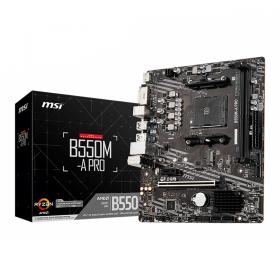 MAINBOARD (เมนบอร์ด) AM4 MSI B550M-A PRO