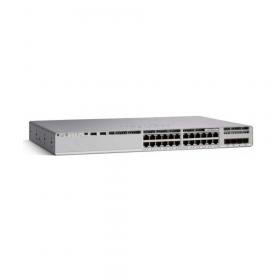 SWITCH (สวิตซ์) CISCO CATALYST 9300L 24P POE, NETWORK ESSENTIALS, 4X10G UPLINK (C9300L-24P-4X-E)