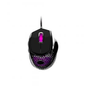 MOUSE (เมาส์) COOLER MASTER MM720 RGB GAMING MOUSE [MM-720-KKOL2] BLACK GLOSSY