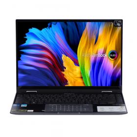 NOTEBOOK 2 IN 1 (โน้ตบุ๊คแบบฝาพับ 360 องศา) ASUS ZENBOOK 14 FLIP OLED UP5401EA-KN501TS (PINE GREY)