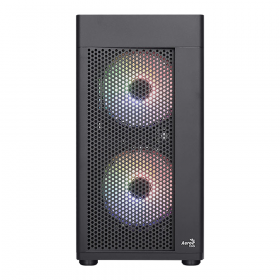 CASE (เคส) AEROCOOL HEXFORM (BLACK) (HEXFORM-G-BK-V2) (MICRO-ATX)