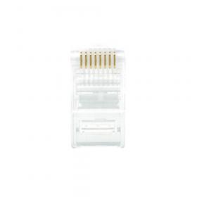 MODULAR CONNECTOR PLUG (ครอบหัวสายแลน) LINK US-1001 CAT 5E RJ45 PLUG, UNSHIELD (10 EACH/PKG)