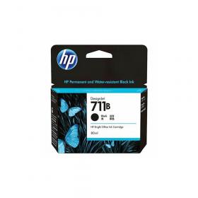 INK CARTRIDGE (ตลับหมึกสำหรับเครื่องพิมพ์) HP711B (3WX01A) (BLACK )