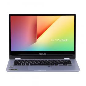NOTEBOOK 2 IN 1 (โน้ตบุ๊คแบบฝาพับ 360 องศา) ASUS VIVOBOOK FLIP 14 TP412FA-EC491T (SILVER BLUE) TOUCH-SCREEN