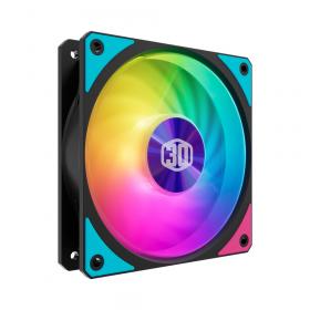 FAN CASE (พัดลมเคส) COOLMASTER MOBIUS 120P 30th ANNIVERSATY (MFZ-M2DY-24NP2-R3) BLACK