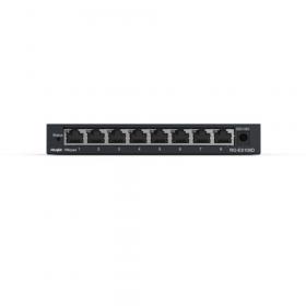 SWITCH (สวิตซ์) RUIJIE 8-PORT 10/100MBPS DESKTOP UNMANAGED SWITCH  BLACK (RG-ES108D)