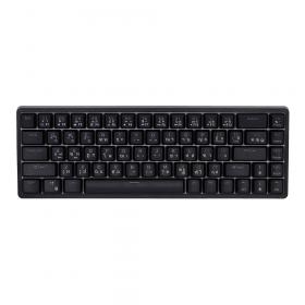 WIRELESS KEYBOARD (คีย์บอร์ดไร้สาย) ROYAL KLUDGE RKG68 RGB (BLACK) (BROWN SWITCH - RGB - EN/TH)