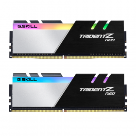 32GB (16GBx2) DDR4 3600MHz RAM (หน่วยความจำ) G.SKILL TRIDENT Z NEO (FOR AMD) (BLACK-SILVER) (F4-3600C18D-32GTZN)