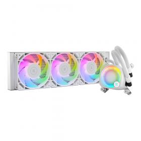 CPU LIQUID COOLER (ระบบระบายความร้อนด้วยน้ำ) EKWB EK-NUCLEUS AIO CR360 LUX D-RGB - WHITE