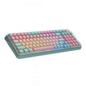 WIRELESS KEYBOARD (คีย์บอร์ดไร้สาย) COOLER MASTER MK770 HYBRID RGB (KAILH BOX V2 WHITE SWITCH) MACAR