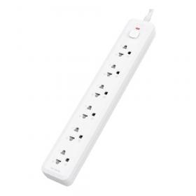 PLUG (ปลั๊กไฟ) DELI T467 6SOCKETS 10A 3M (DLI-T467)