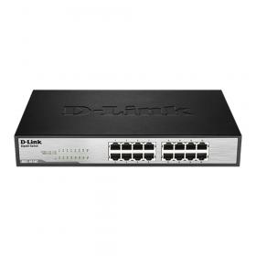 SWITCH (สวิตซ์) D-LINK 16-PORT UNMANAGED GIGABIT SWITCH (METAL,RACKMOUNT) (DGS-105GL)