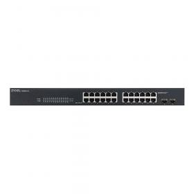 SWITCH (สวิตซ์) ZYXEL 24 +2SFP PORTS GS1900-24 GIGABIT PORT MANAGED