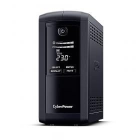 UPS (เครื่องสำรองไฟฟ้า) CYBER POWER VP700ELCD 700VA/390W (BLACK)
