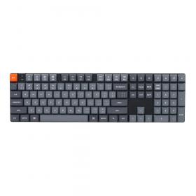 WIRELESS KEYBOARD (คีย์บอร์ดไร้สาย) KEYCHRON K5 MAX (QMK/VIA) (BLACK) (GATERON LOW PROFILE BROWN SWI