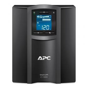 UPS (เครื่องสำรองไฟฟ้า) APC SMART SMC LCD 230V 1500VA/900W WITH SMART CONNECT (SMC1500IC)