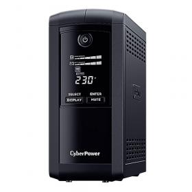 UPS (เครื่องสำรองไฟฟ้า) CYBER POWER VP700ELCD 700VA/390W (BLACK)