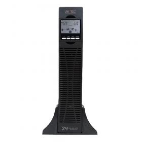 UPS (เครื่องสำรองไฟฟ้า) UNITEC X4 TRUE ONLINE 2000VA /1800W - BLACK (UNITEC-X4-2000-RT)
