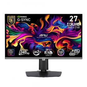 MONITOR (จอมอนิเตอร์) MSI MPG 272URX QD-OLED - 26.5 INCH QD-OLED 4K 240Hz G-SYNC COMPATIBLE USB-C
