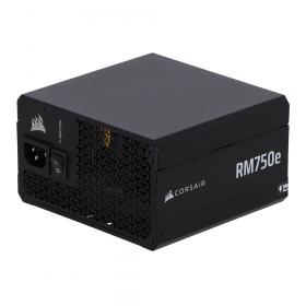 POWER SUPPLY (อุปกรณ์จ่ายไฟ) CORSAIR RM750E - 750W CYBENETICS GOLD BLACK ATX (CP-9020295-NA)