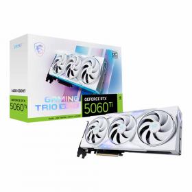 VGA (การ์ดแสดงผล) MSI GEFORCE RTX 5060 TI 16G GAMING TRIO OC WHITE - 16GB GDDR7