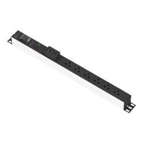 POWER STRIP (รางปลั๊กไฟ) POWERCONNEX PXC5PVTTS-TS06C2A1 6 OUTLET 1 SWITCH 2 USB-C 1 USB-A 3 METER 36