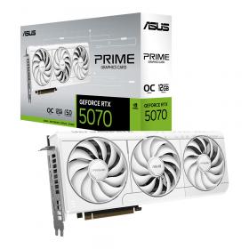 VGA (การ์ดแสดงผล) ASUS PRIME GEFORCE RTX 5070 WHITE OC EDITION 12GB GDDR7