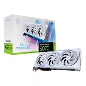 VGA (การ์ดแสดงผล) MSI GEFORCE RTX 5070 TI 16G GAMING TRIO OC WHITE - 16GB GDDR7